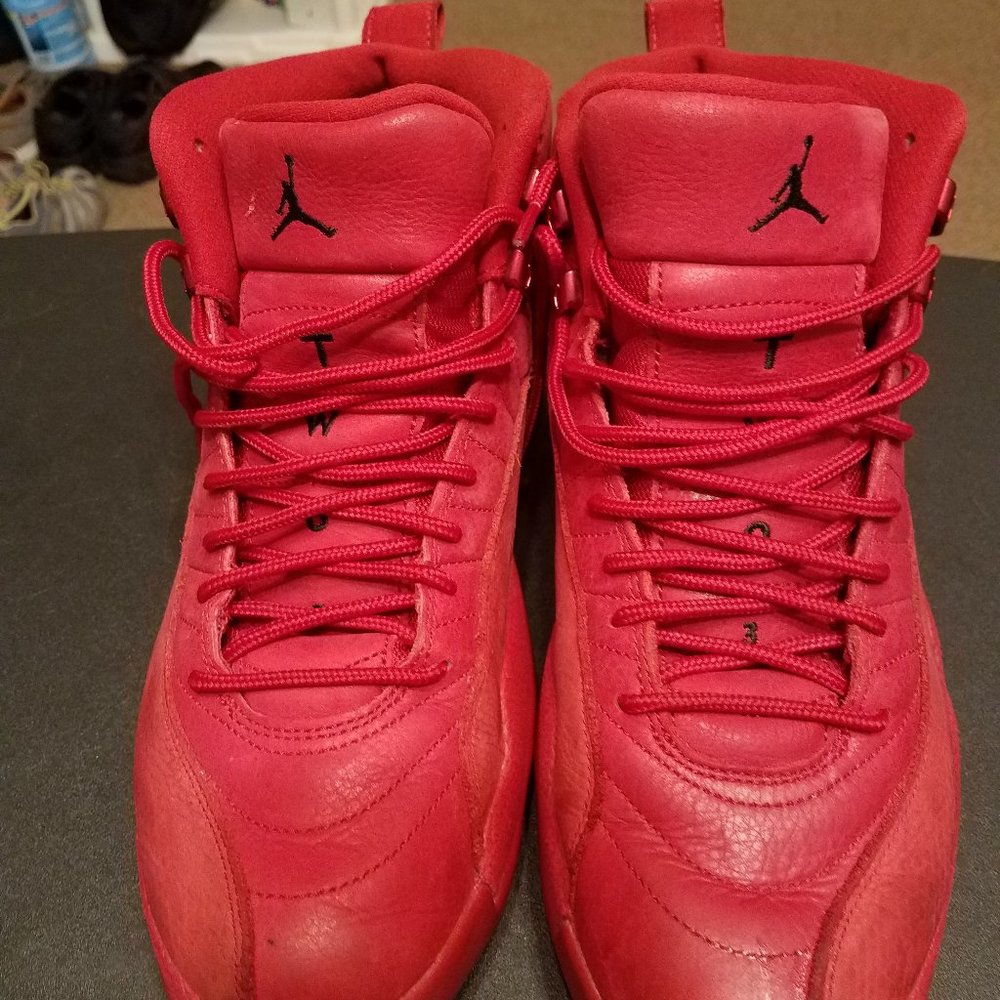 AIR JORDAN 12 RETRO GYM RED BASKETBALL SHOES